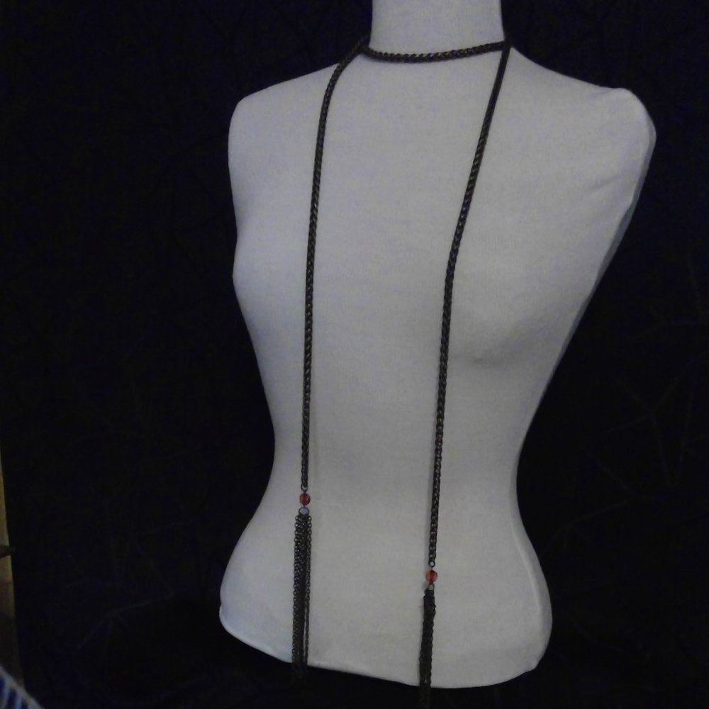 Metal necklace or wear as a belt